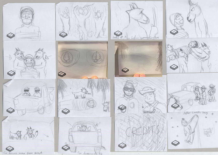 Scrapped Story board 2 Scrapped Story board 2