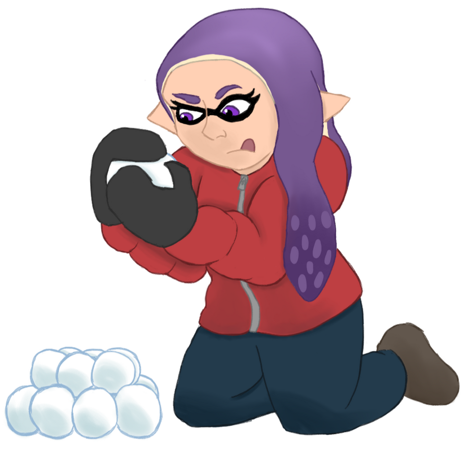 Illustration as part of Winter Breeze collaboration Poster.